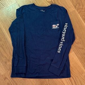 Vineyard Vines Blue Long Sleeve Tee